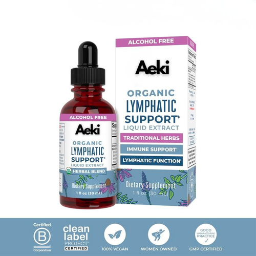 Aeki Lymphatic Support Herbal Blend Liquid Drops
