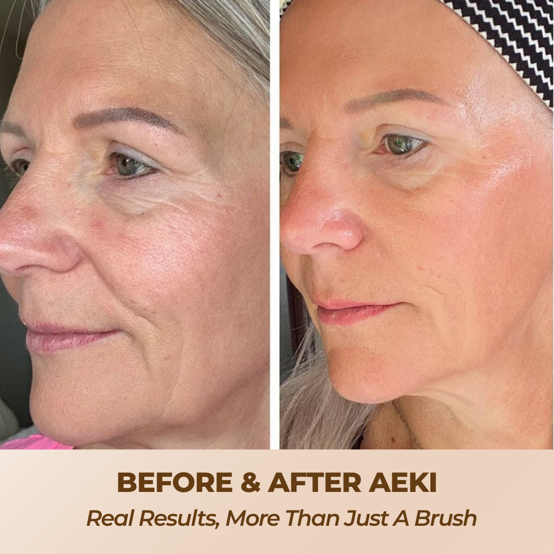 Aeki Lymphatic Contour Face Brush
