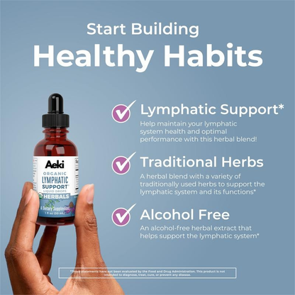 Aeki Lymphatic Support Herbal Blend Liquid Drops